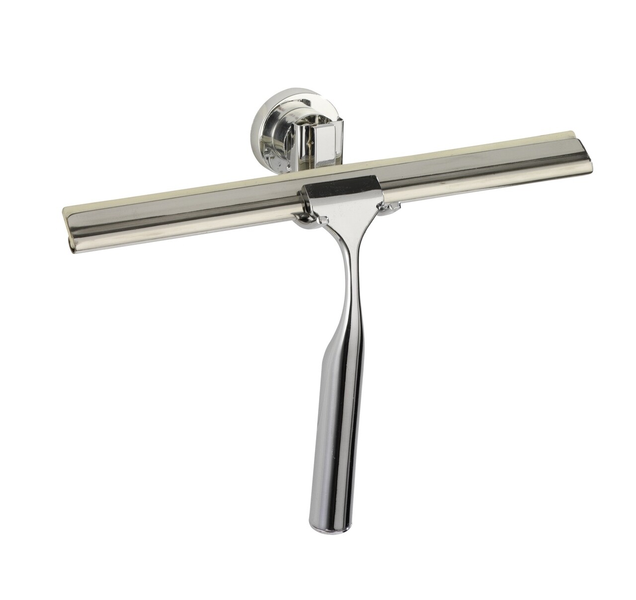 Racleta cu suport autoadeziv, Wenko, Bovino Power-Loc®, 24.5 x 17 x 7 cm, inox - imagine 6